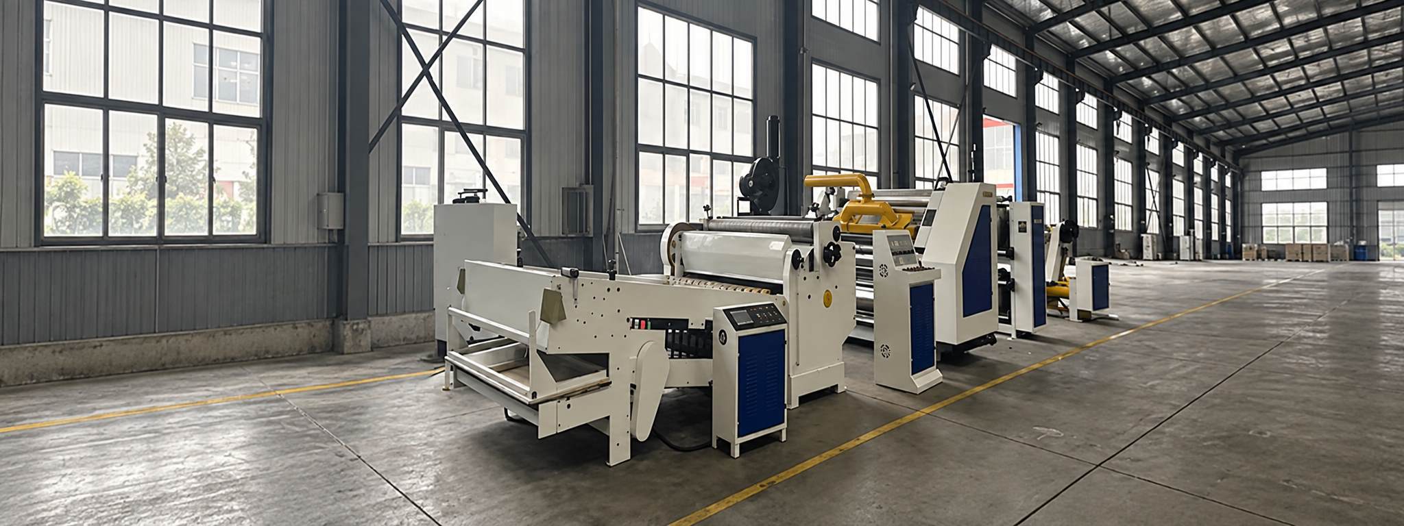 Single-Facer Corrugated Board Production Lines