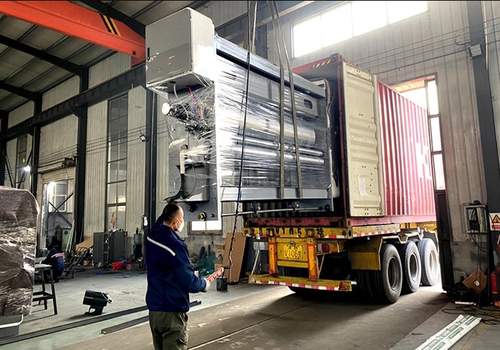 Equipment prepared for delivery