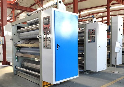 Corrugated glue machine drive and control system