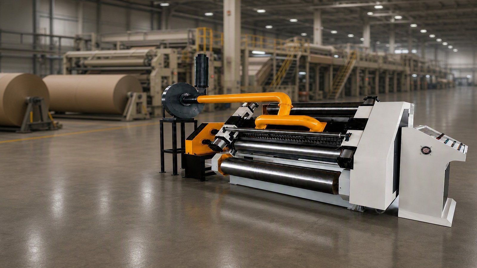 AGICO fingerless single facer for corrugated line