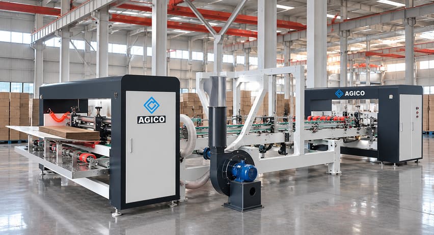 auto corrugated carton stitching machine intro