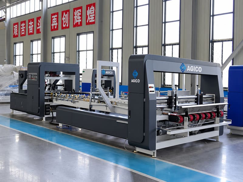 automatic corrugated folder glue machine intro