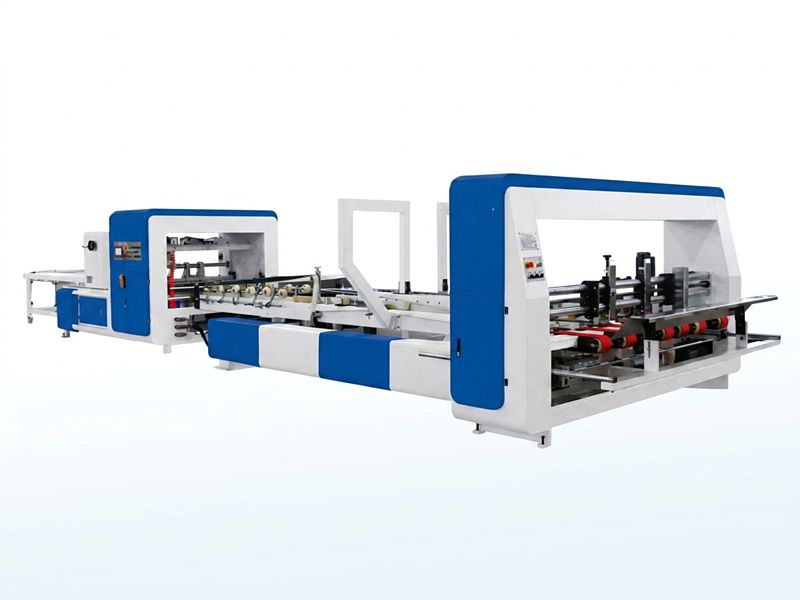 Automatic folder gluer stitcher