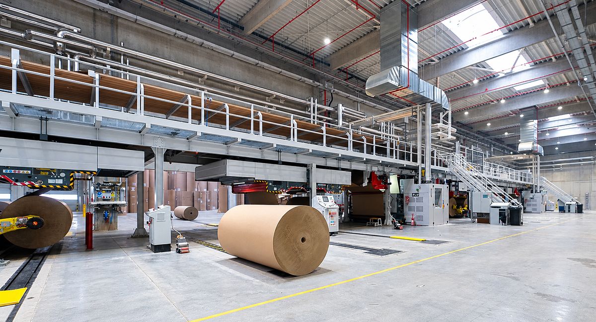 corrugated board machinery and corrugator production line