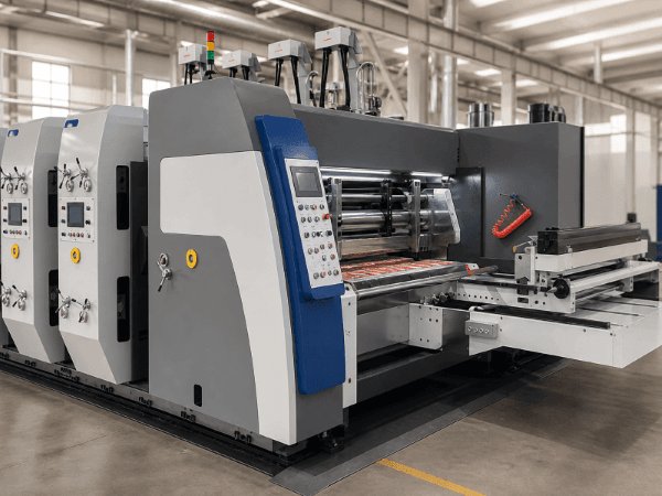 Corrugated box converting equipment