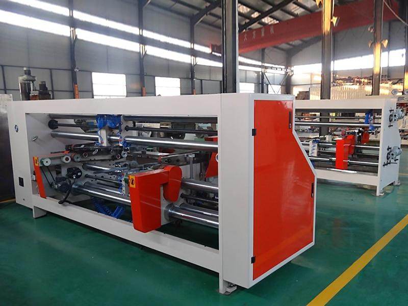 Corrugated box stitching machine
