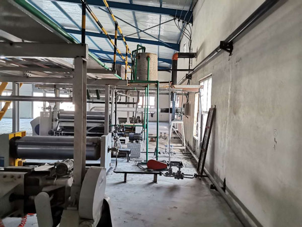 Corrugated machinery installation supplied to Indonesia.