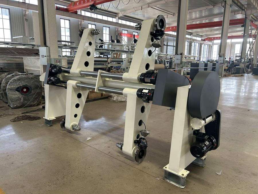 Electric shaftless mill roll stand