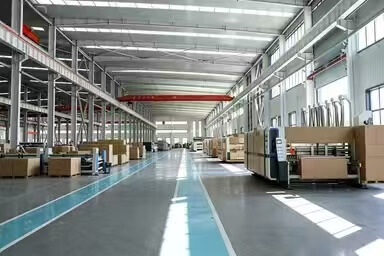 Factory production line overview