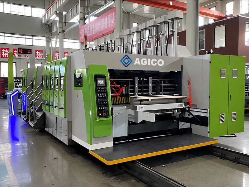 AGICO PAPER fixed top flexo print slotter rotary die cutter machine