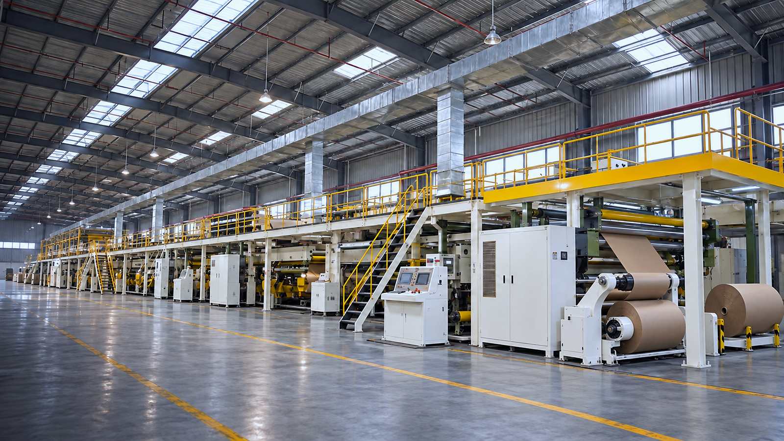 Carton machinery across the AGICO PAPER workshop