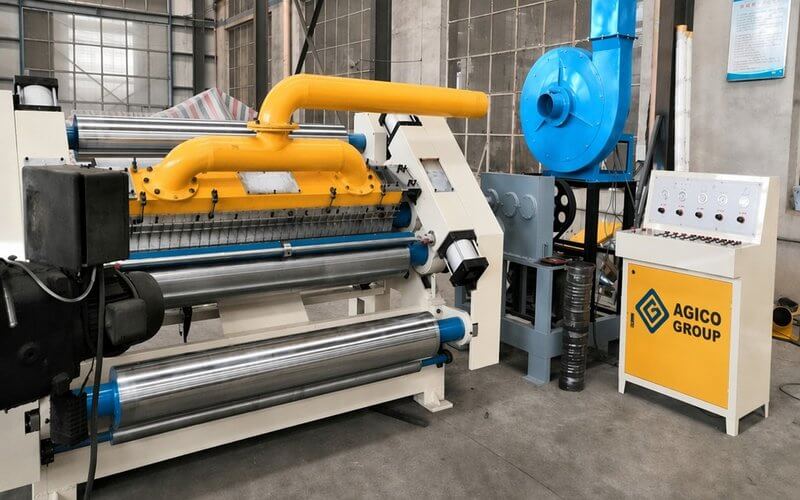Single facer control cabinet