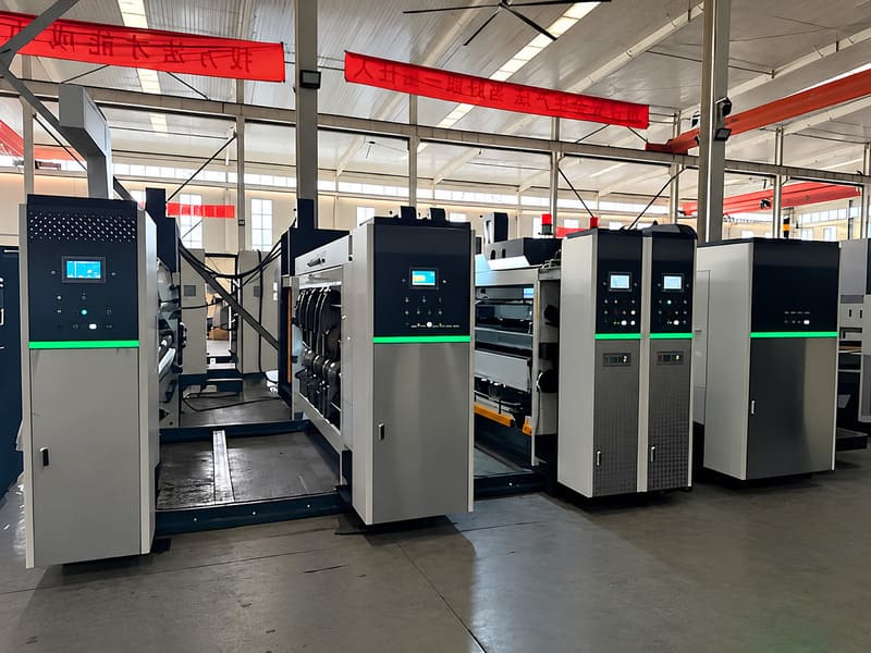 AGICO PAPER vacuum transfer top-print flexo printer slotter die cutter